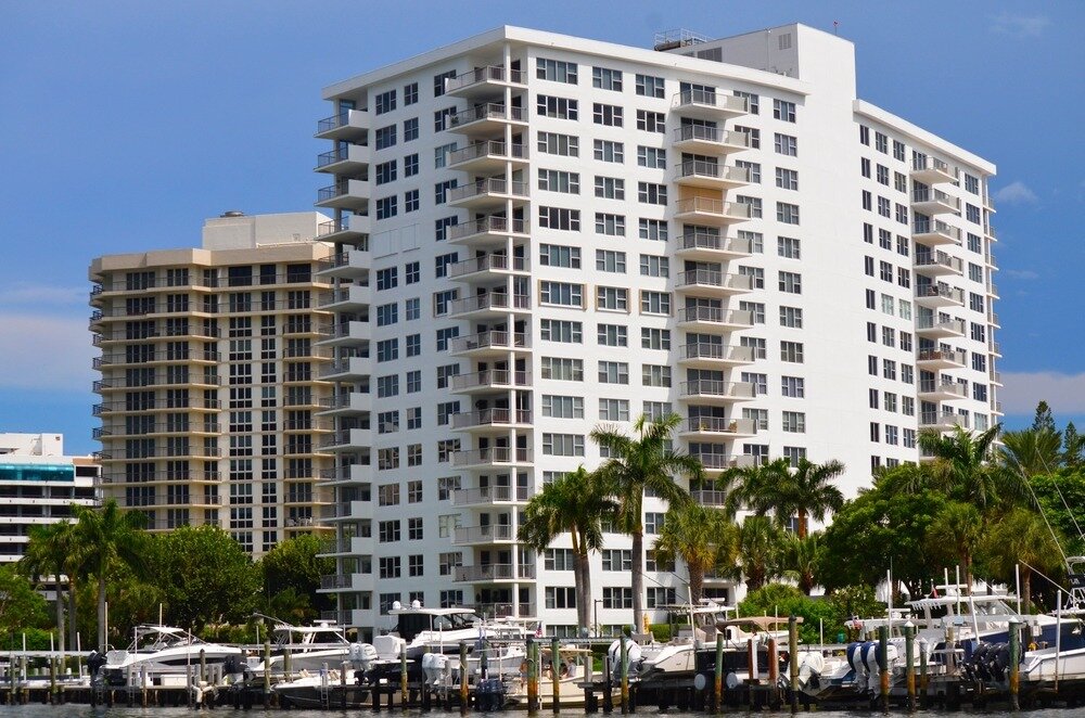 Image of a coastal condominium community.